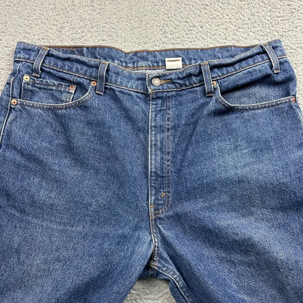 VTG Levis 517 Jeans Mens 40x30 (fits 38x30) Blue Bootcut Red Tab 90s